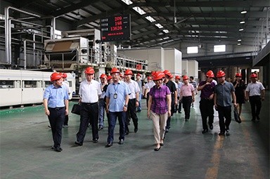2018年9月12日，全國政協常委、提案委員會副主任郭庚茂、支樹平率領調研組蒞臨公司開展調研