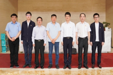 共青團嘉興市委書記田凱一行蒞臨景興紙業調研