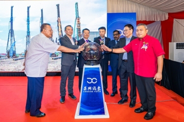 擎夢奮進 續寫華章 | 景興紙業馬來西亞項目二期樁基儀式隆重舉行